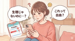 出血があるけど大丈夫？
